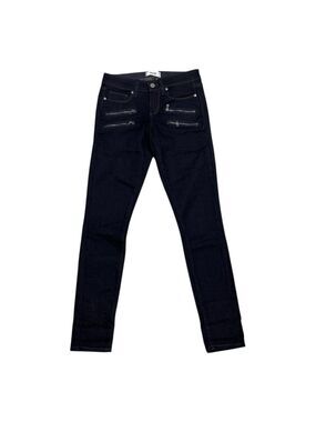 PAIGE Edgemont SKINNY Dark Wash Designer Denim Jeans Pants Womens 25
